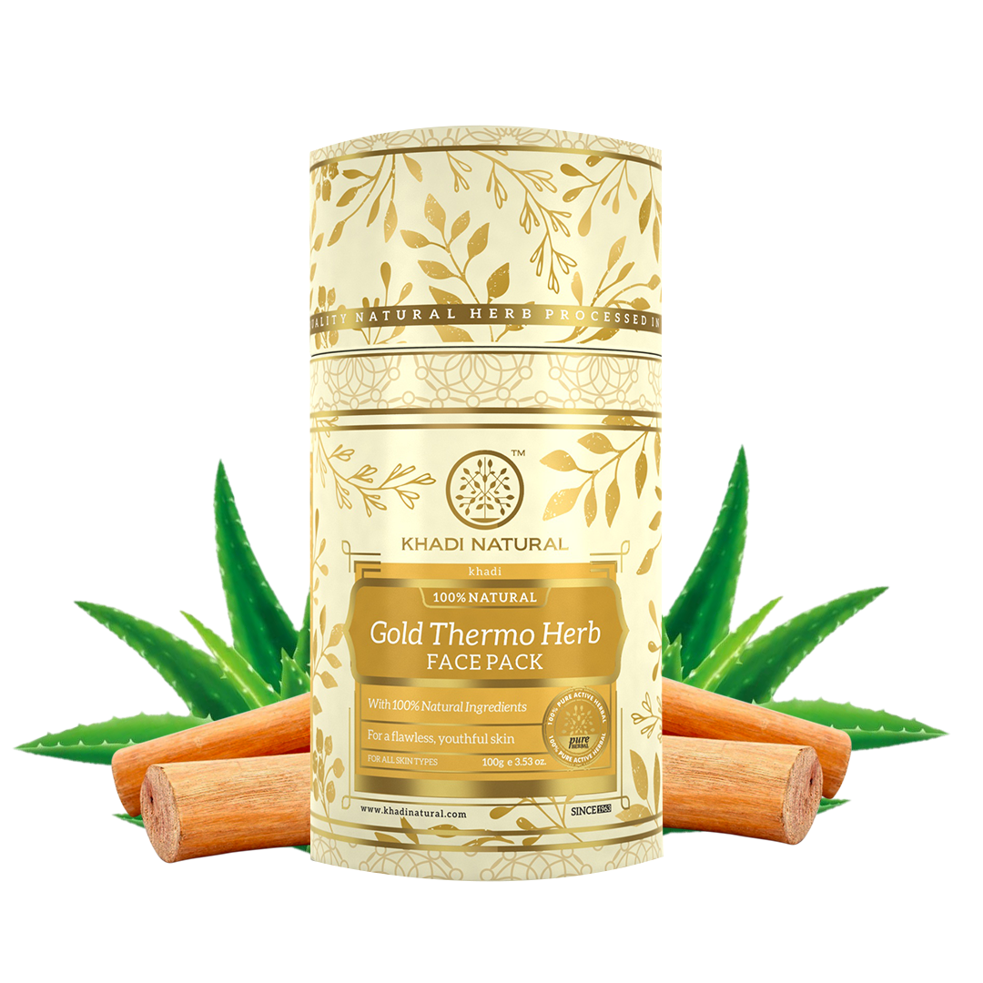 Gold Thermo Herb Skin Tightning Face Pack 100gm