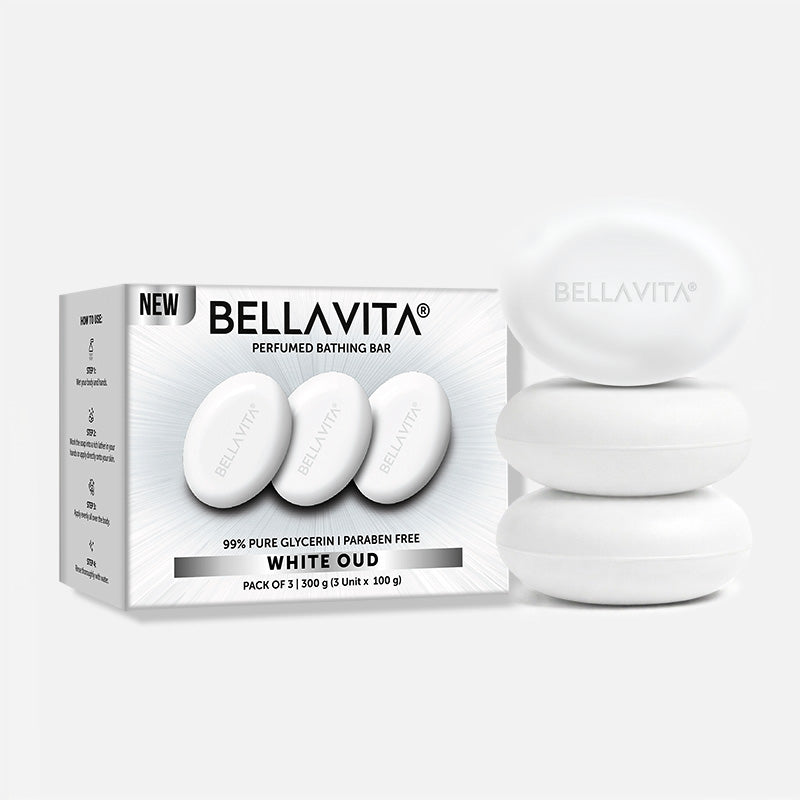 Perfumed Bathing (Soaps)  White Oud - 3X100g 100g