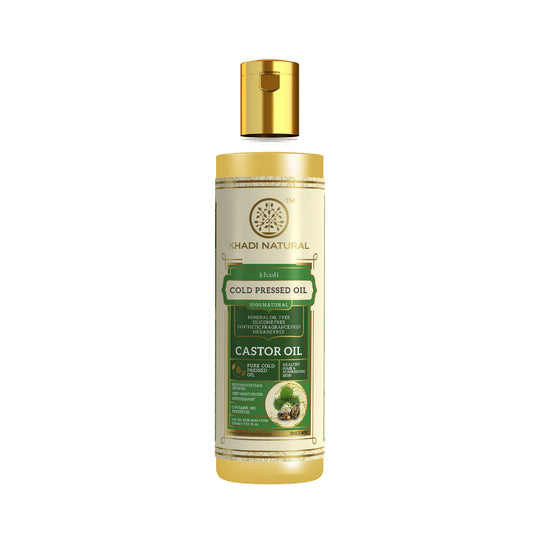 Castor Cold Pressed Oil - 100% Natural 210ml