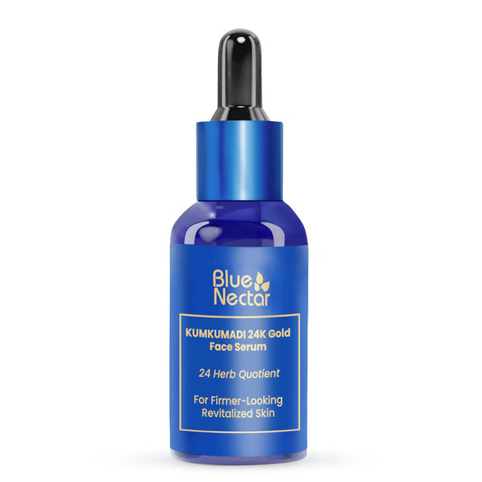 Kumkumadi 24K Gold Serum for Face with Advanced Skin Repair and Firming (24 herbs) 30ml
