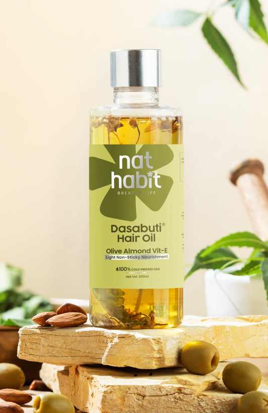 Olive Almond Vit E Dasabuti Hair Oil 200ml
