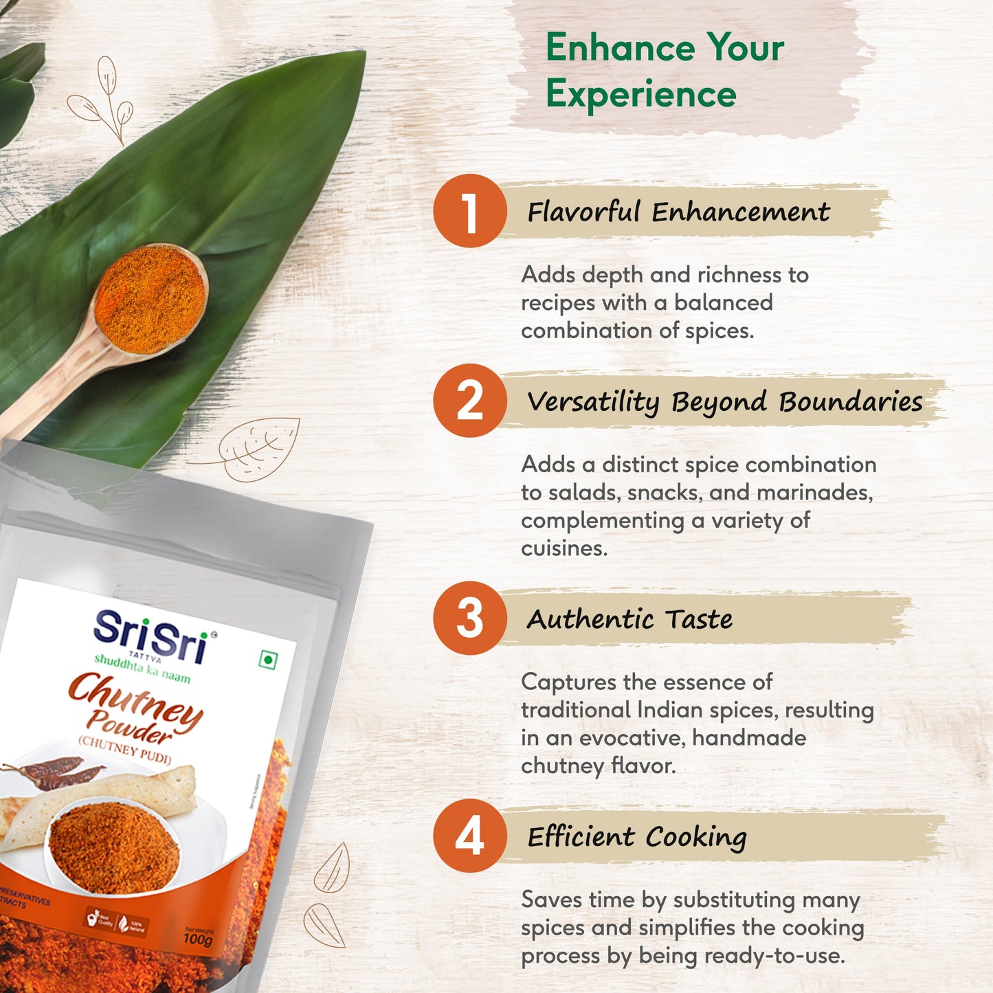 Chutney Powder, 100 g 100g
