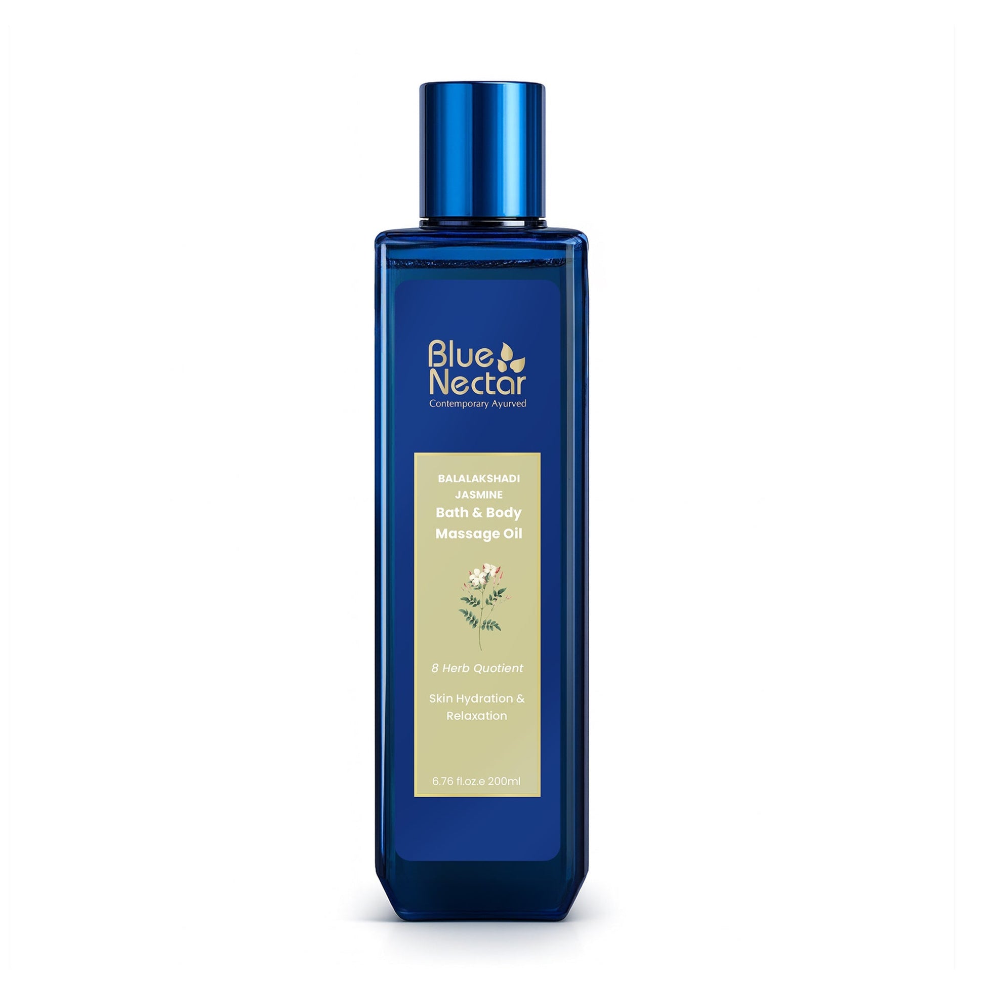 Balalakshadi Jasmine Body Massage & Bath Oil (8 Herbs) 200ml