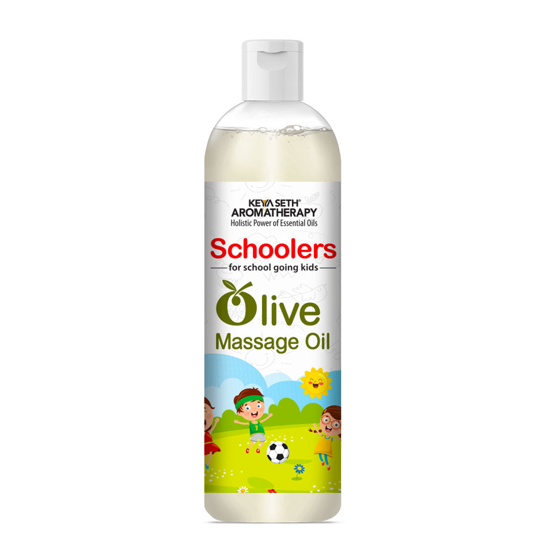 Schoolers Olive Kids & Baby Massage Oil – Soft, Non-Sticky, Light-weight & Quick-Absorbing Skin & Hair Nourishment 200ml