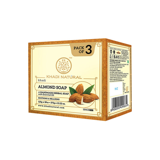 Almond Soap Combo Pack Of 3 125gm Each