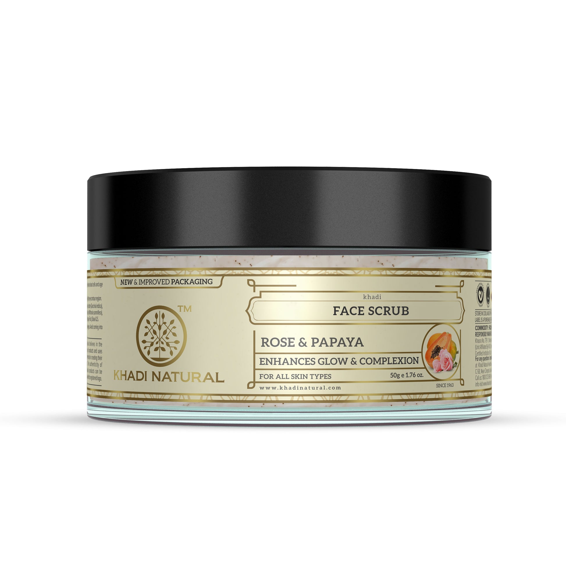 Rose & Papaya Face Scrub 50gm
