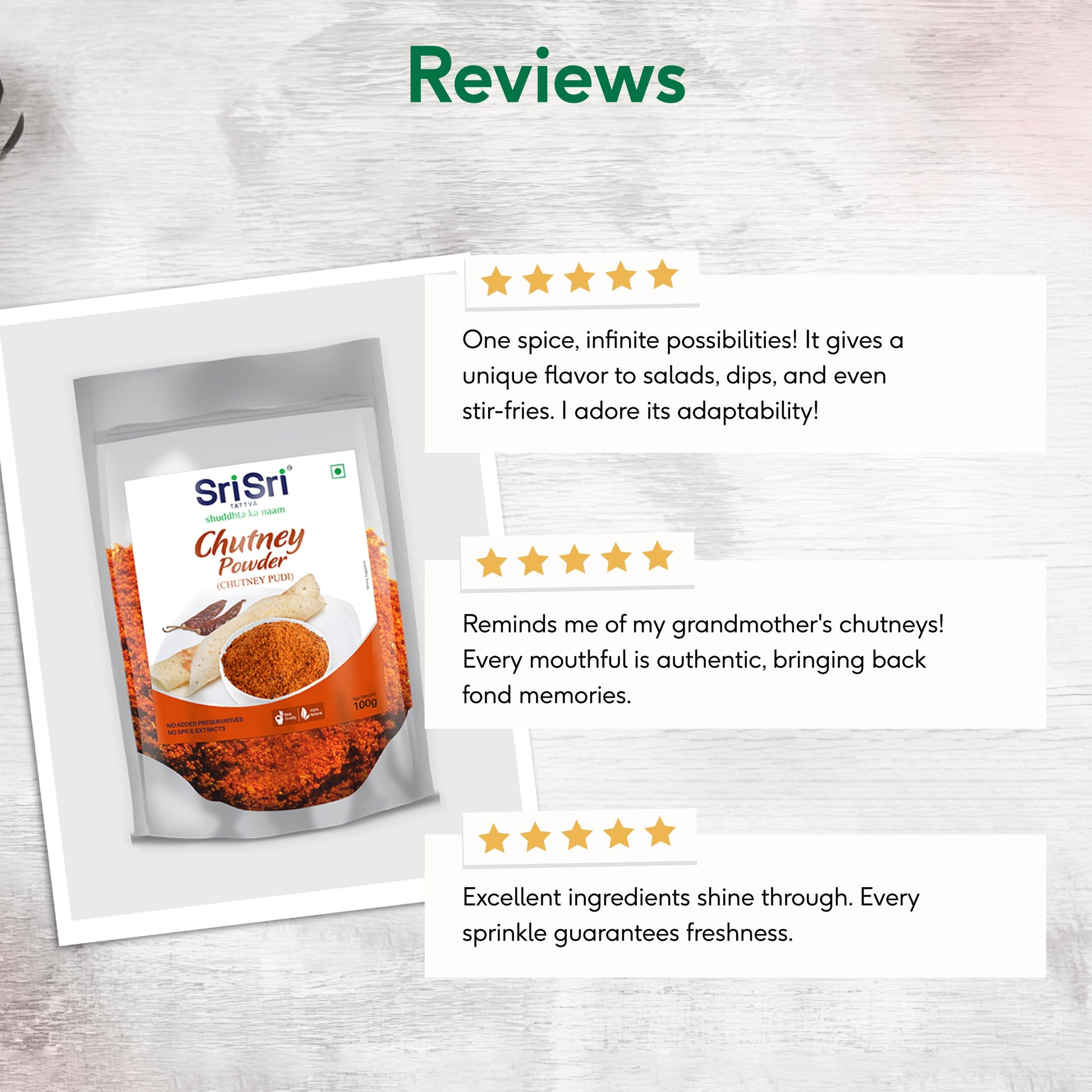 Chutney Powder, 100 g 100g