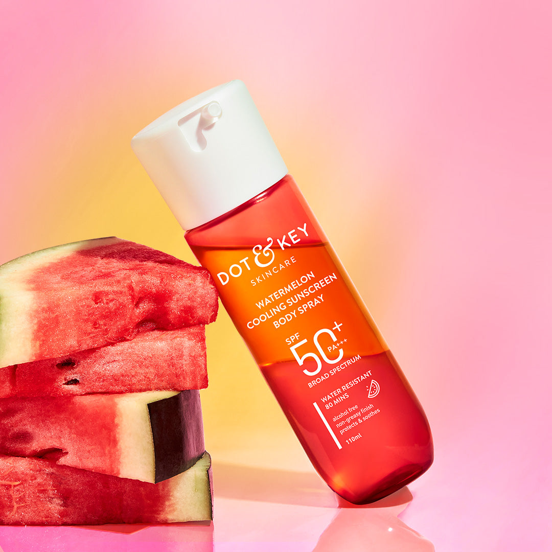 Watermelon Cooling Sunscreen Body Spray In-Vivo Tested SPF 50+ PA+++ 110ml