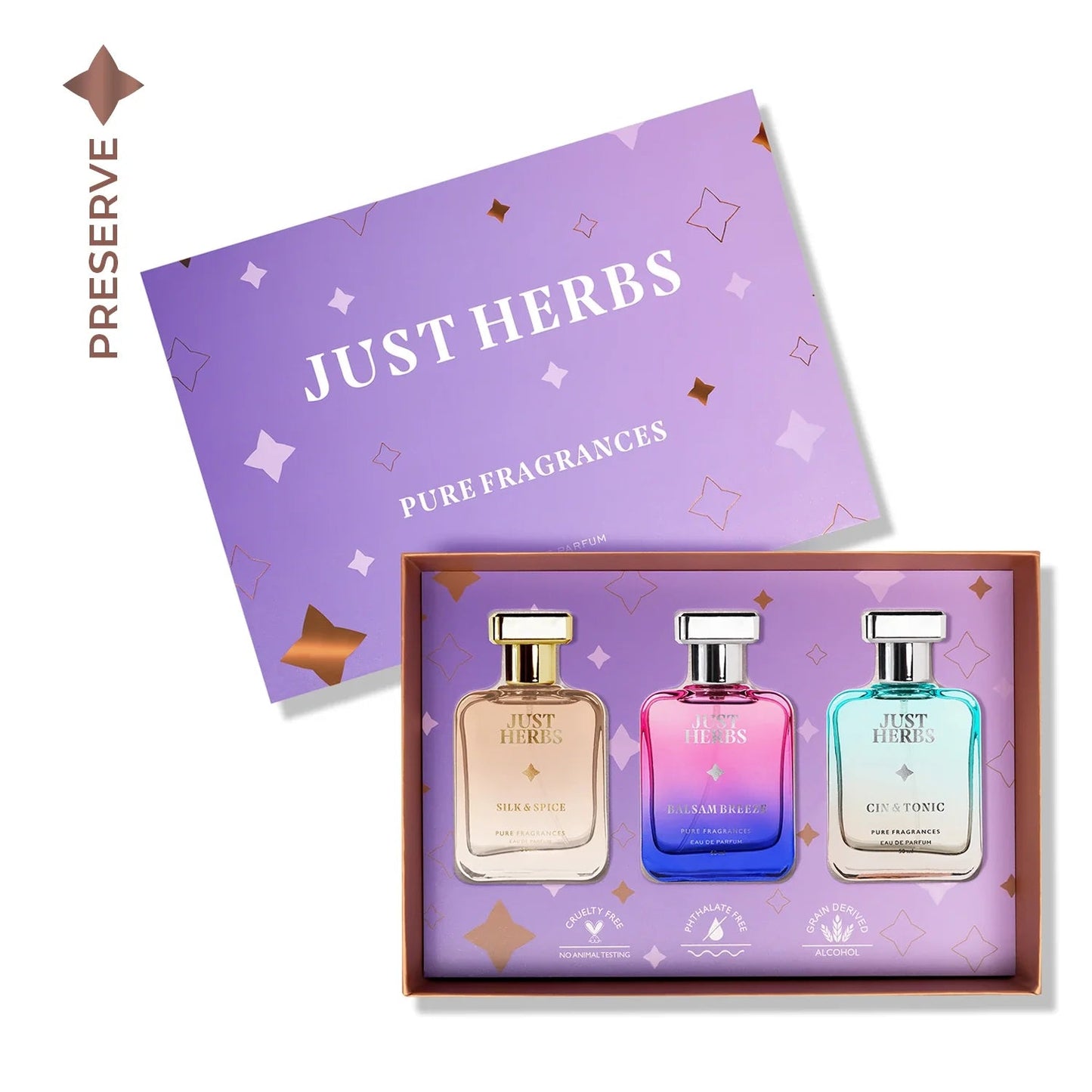 【Just Herbs】 Refreshing & Energising Trio｜リフレッシング＆エナジャイジング トリオ
