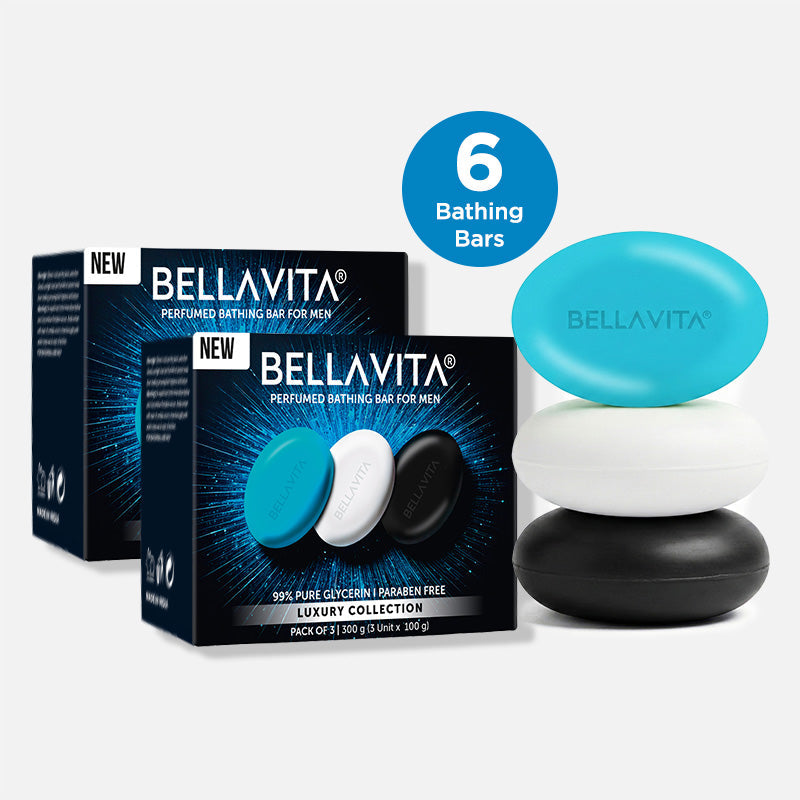 Perfumed Bathing Bar (Soaps) For Men - 3 x 100g 100g