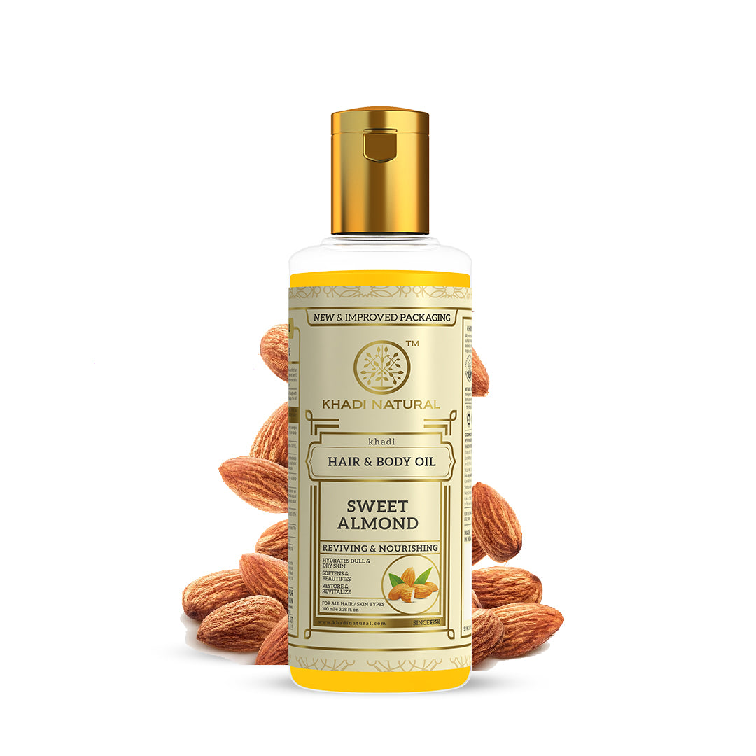 Sweet Almond Hair & Body Oil 100ml