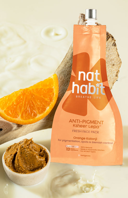 Fresh Orange Kalonji Brightening Lepa Face Pack 40g