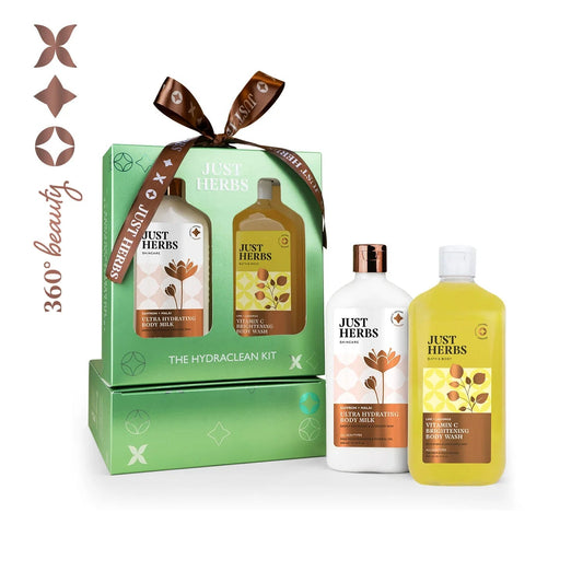 【Just Herbs】 The Hydraclean Kit: Body Brightening Set｜ハイドラクリーンキット ボディブライトニングセット