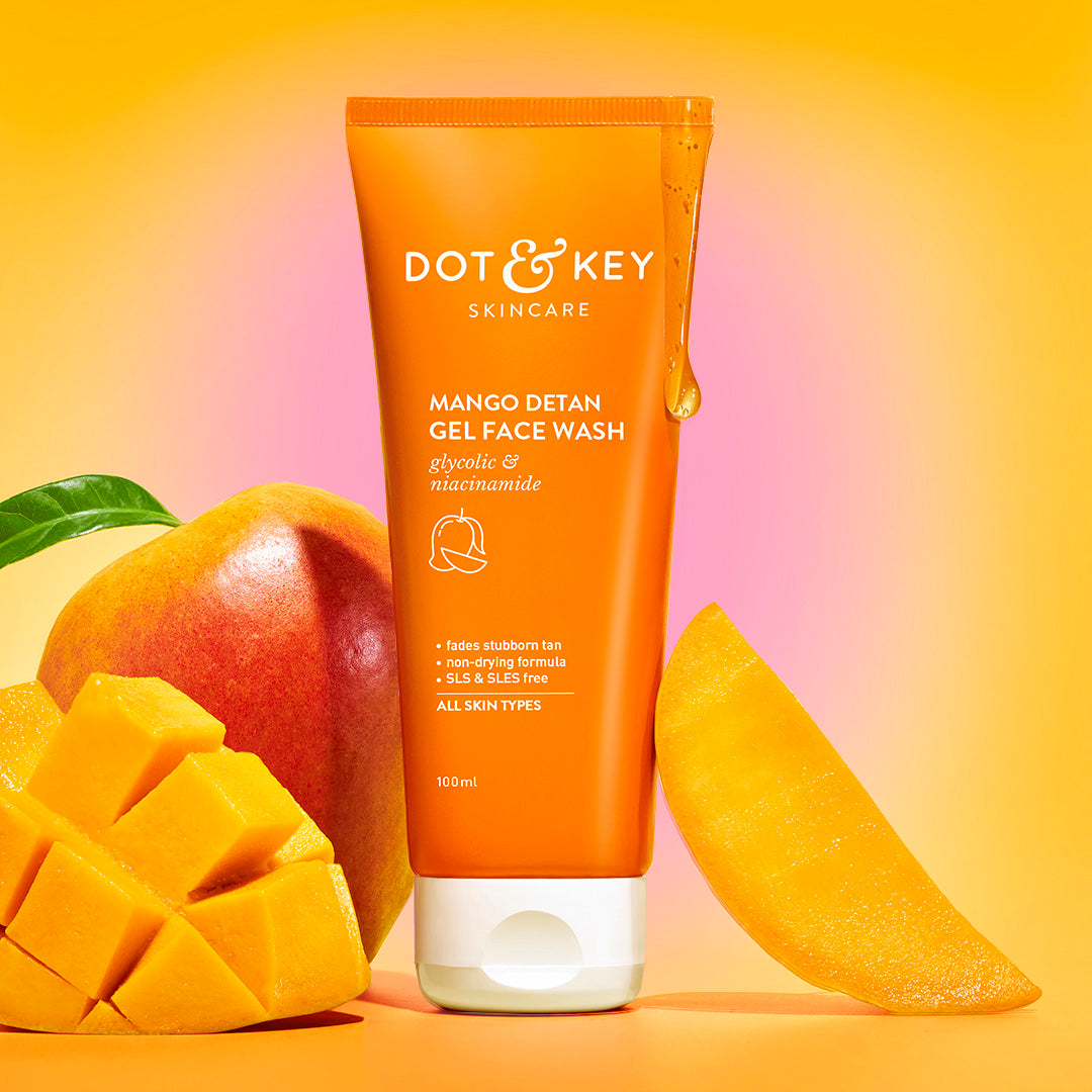 Mango Detan Gel Face Wash -FREE 100ml
