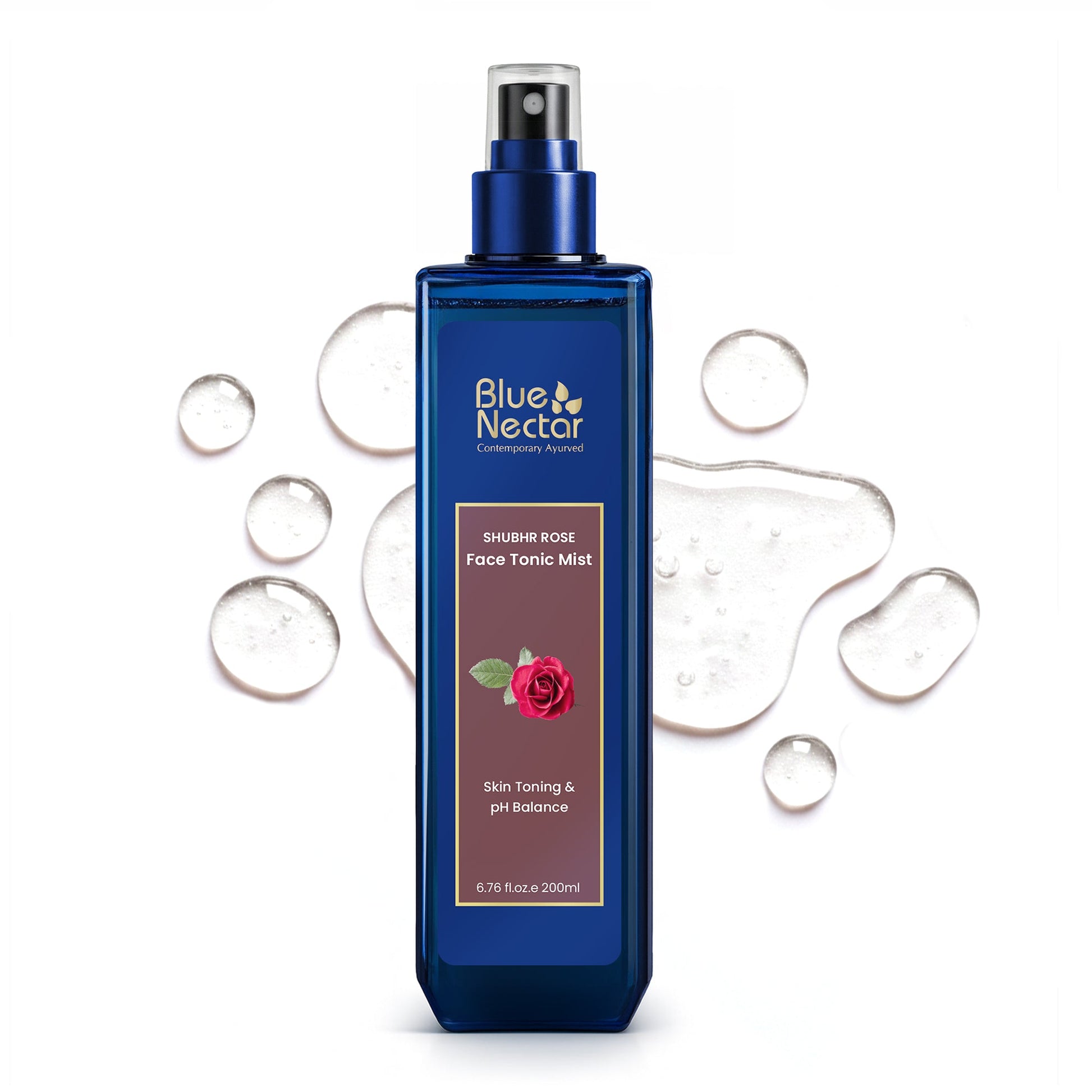 Shubhr Rose Water Toner Face Mist | Alcohol Free 100ml