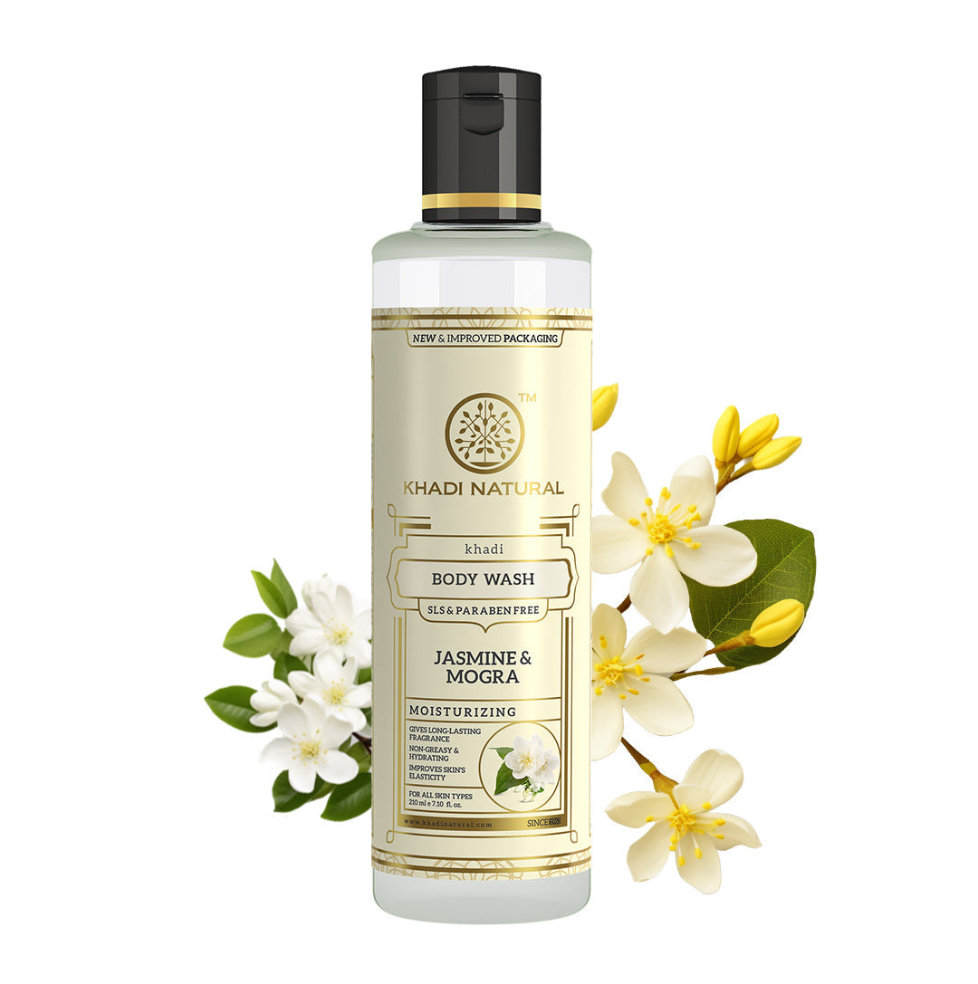 Jasmine & Mongra Body Wash SLS & Paraben Free 210ml