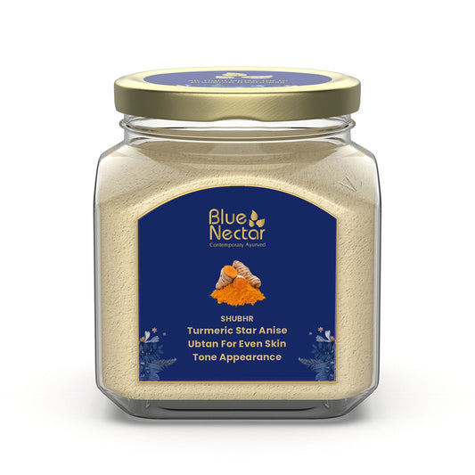Turmeric Ubtan Powder Face Pack for Glowing Skin (9 herbs, 100 g + 15 g Free) 100g