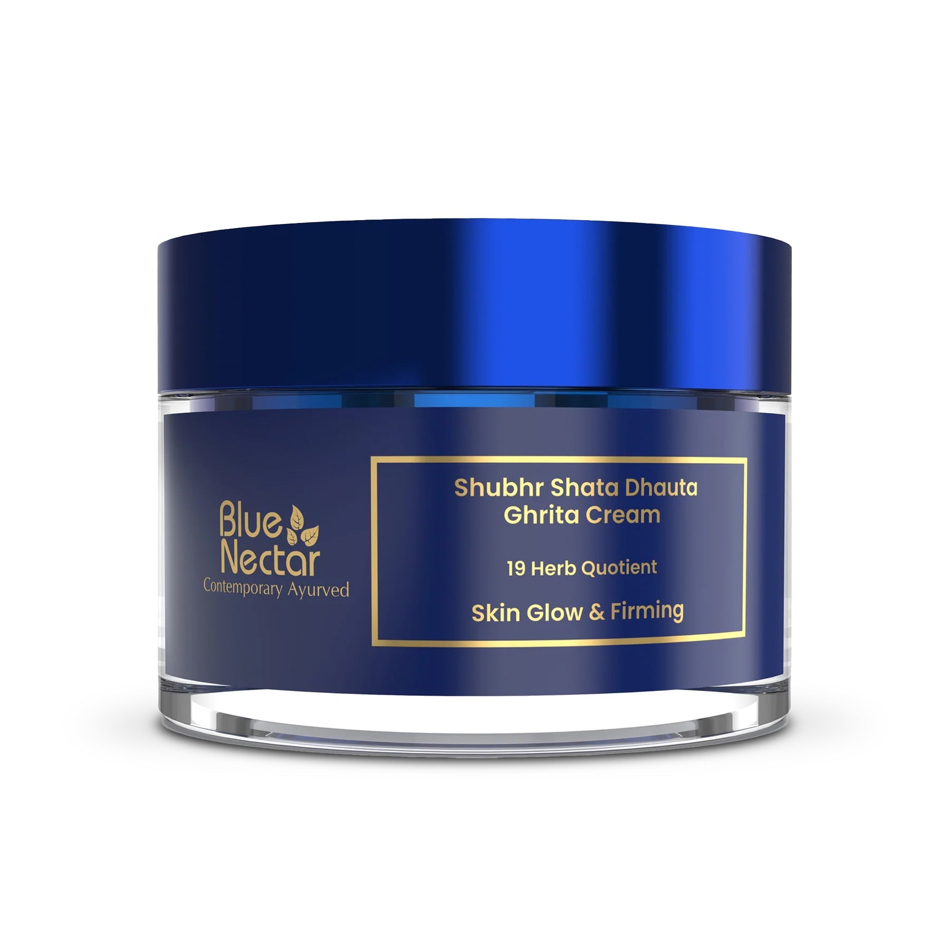 Women's Shata Dhauta Ghrita Face Cream for Skin  Glow & Firming(19 herbs, 50g) 50g