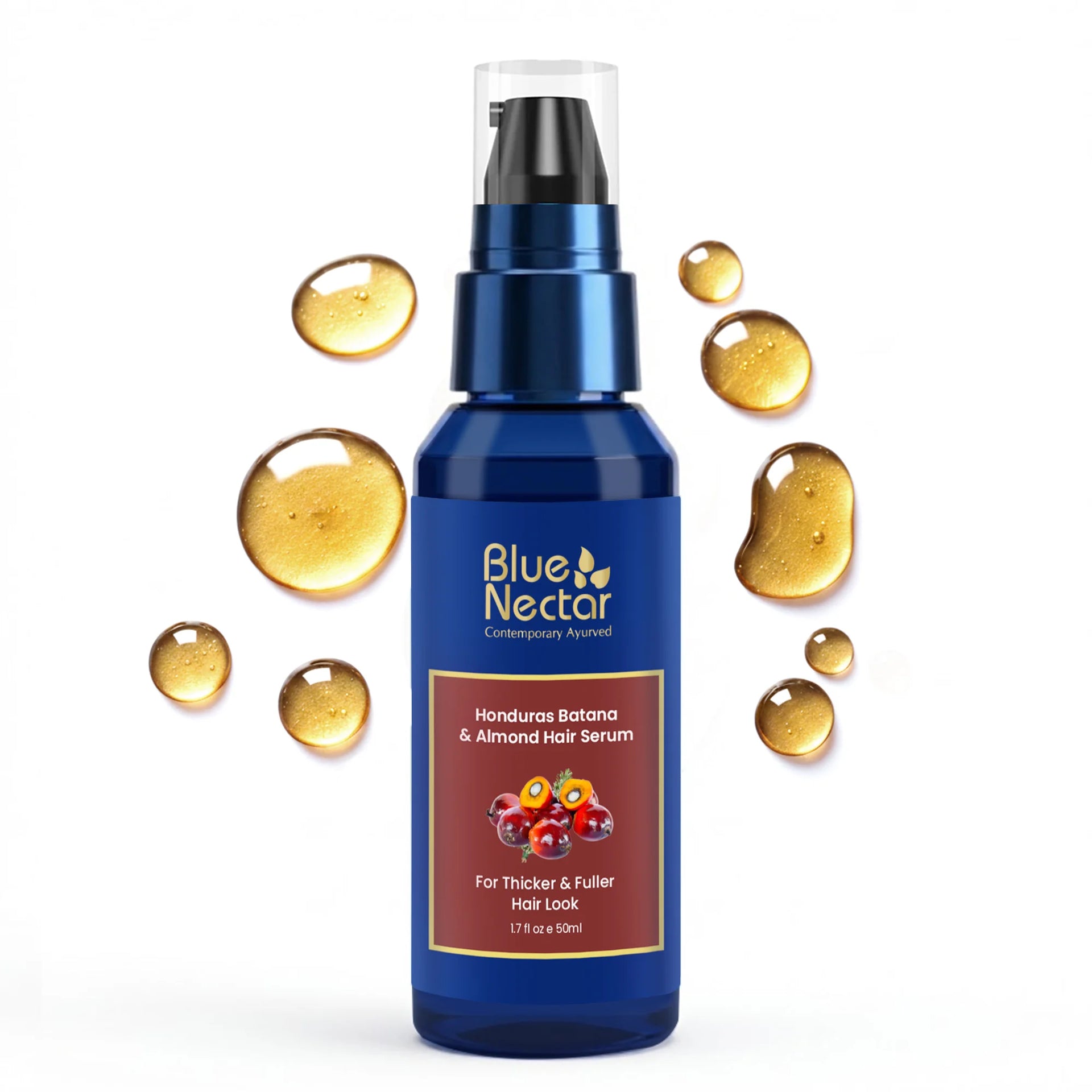 Batana & Almond Hair Serum for Hair Growth (17 herbs, 50ml) 50ml