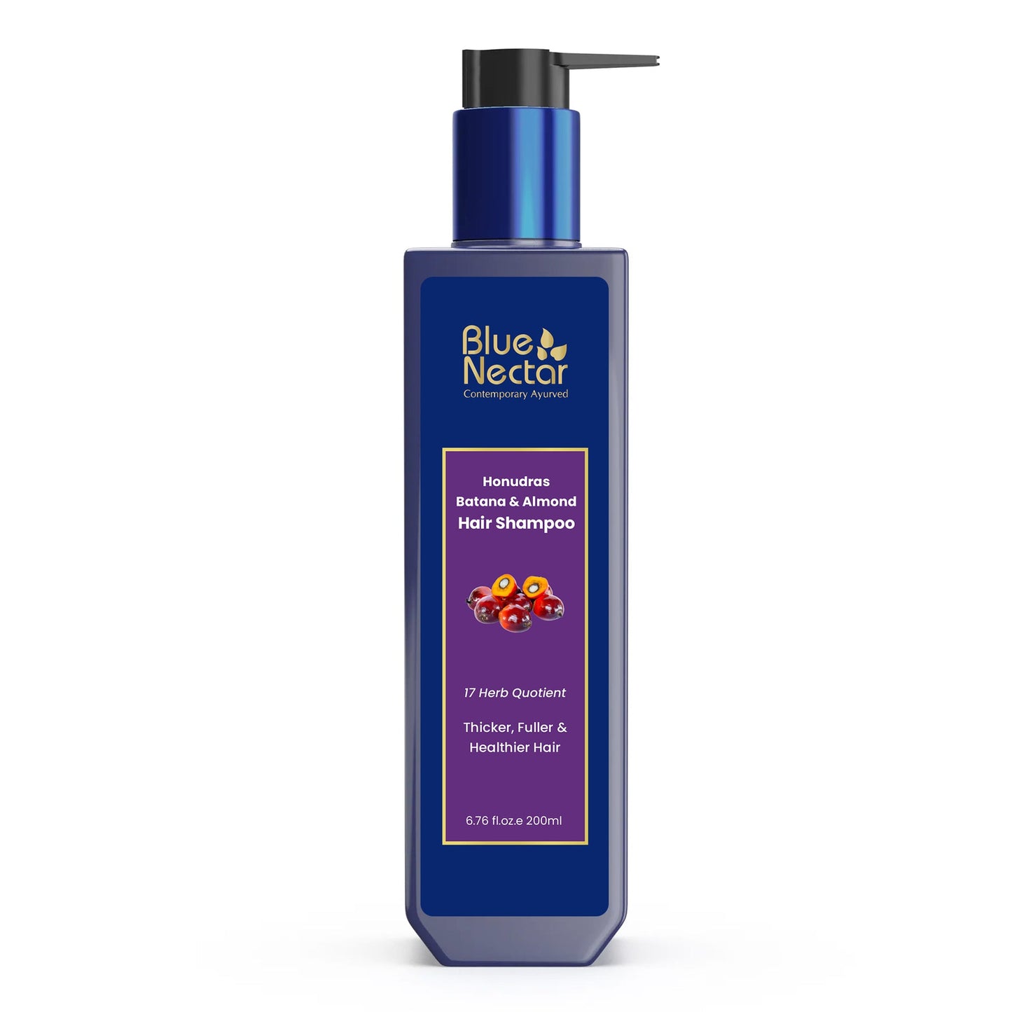 Batana & Almond Hair Shampoo for Hair Growth (17 herbs, 200ml) 200ml