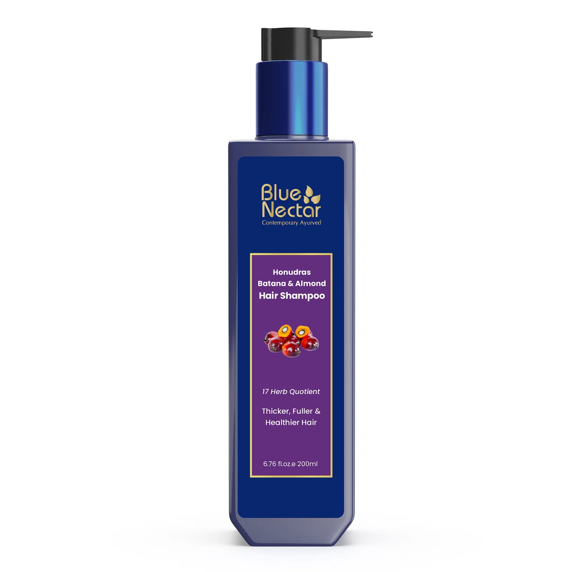 Batana & Almond Hair Shampoo for Hair Growth (17 herbs, 200ml) 200ml