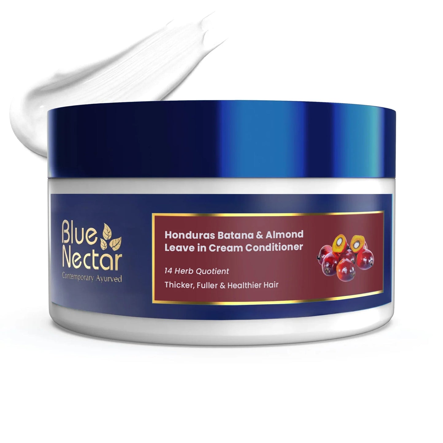 Batana & Almond Leave-In Conditioner for Soft, Smooth, and Manageable Hair (14 Herbs, 200g) 200g
