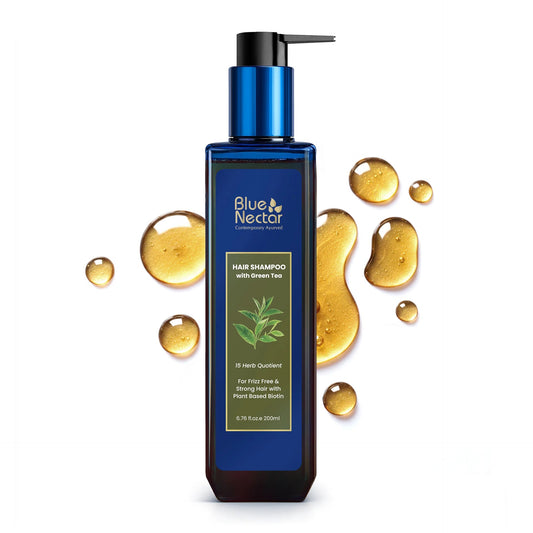 Anti Frizz Shampoo for Dry & Frizzy Hair | Plant Based Biotin Shampoo (15 herbs, 200ml) 200ml