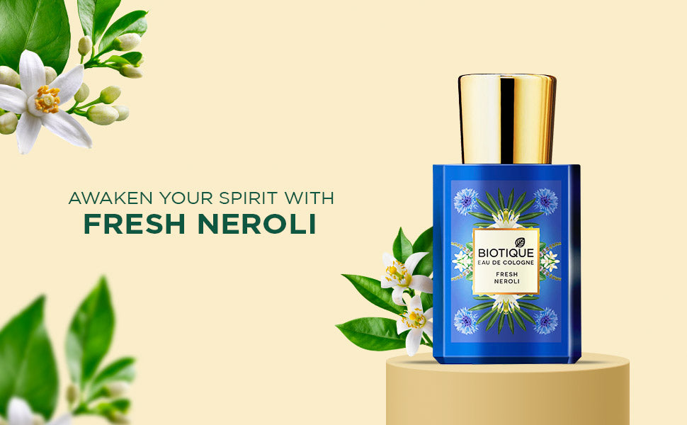 BIOTIQUE FRESH NEROLI Eau De Cologne 50ml
