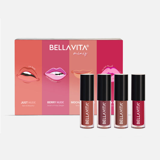 Kiss Proof Liquid Lipstick - 4 x 2ml (Mini Set) 2ml