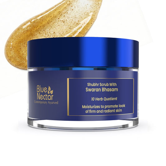Gold Face Scrub for Glowing Skin with Walnut & Kumkumadi (12 herbs, 50g) 50g