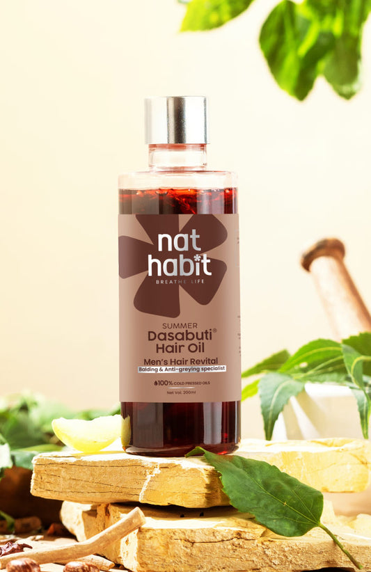 Menâs Hair Revital DASABUTI Summer Hair Oil 200ml