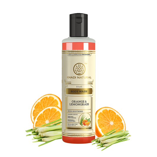 Orange and Lemongrass Body Wash 210ml
