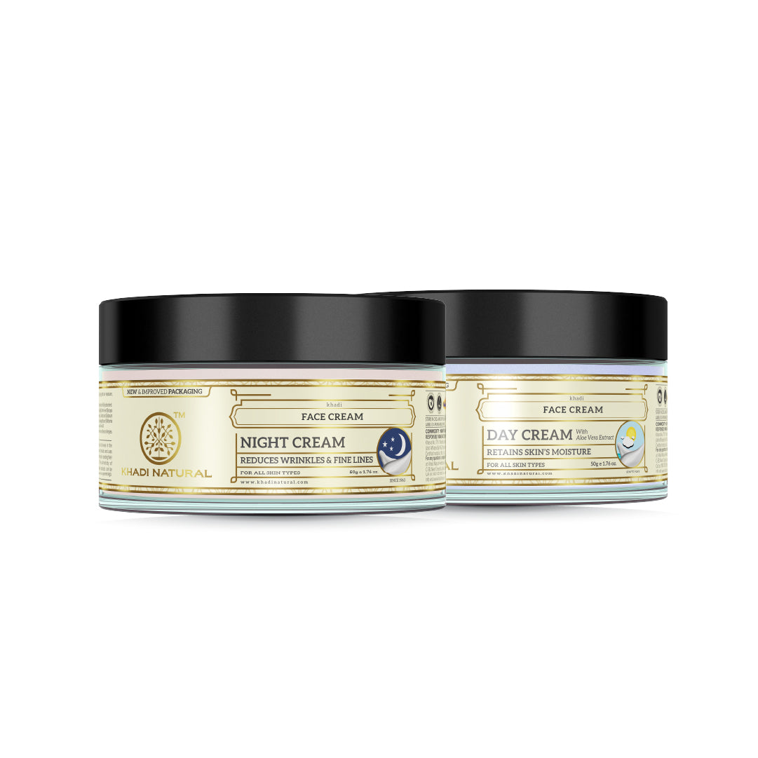Day Bright & Night Repair Cream Combo - Pack of 2 (50gm Each) 50g