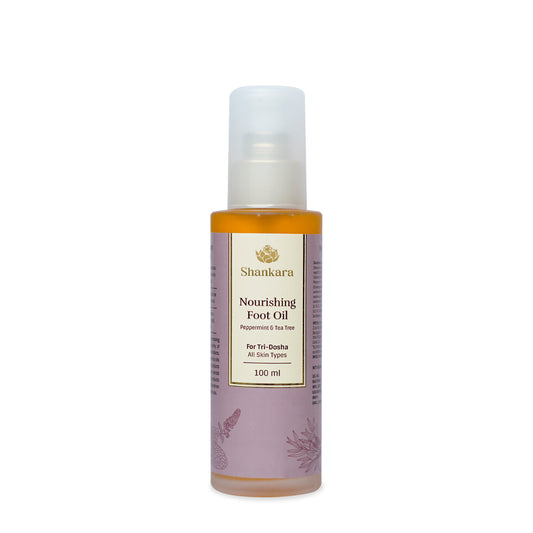 【Shankara Naturals India】 Nourishing Foot Oil｜ ナリッシング フットオイル｜ 100ml