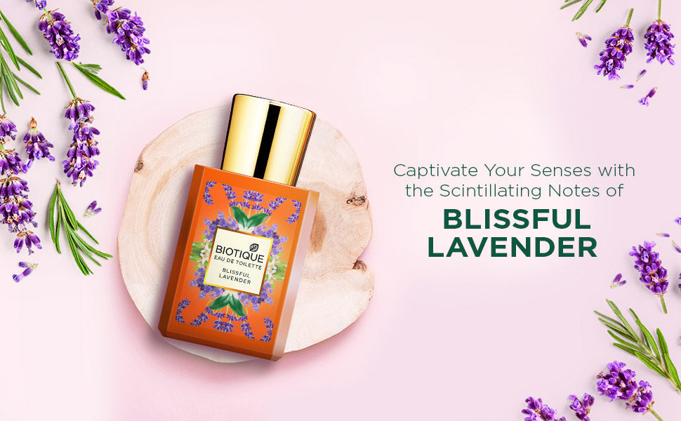 BIOTIQUE BLISSFULL LAVENDER Eau De Toilette 50ml