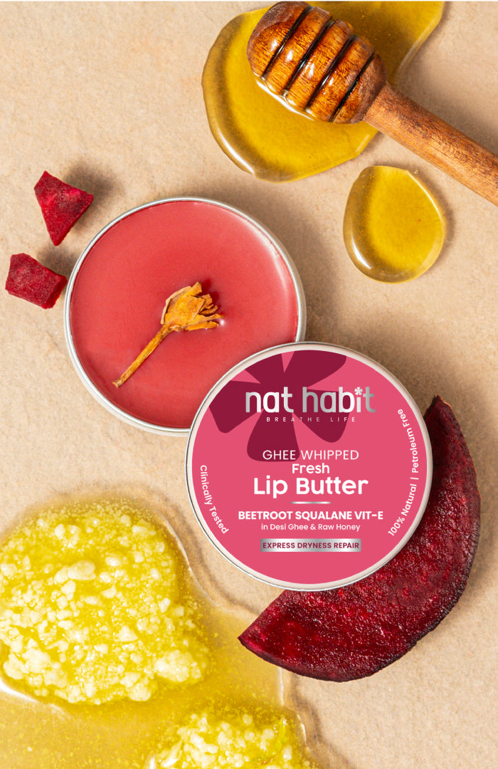 Beetroot Squalane Vit-E Lip Butter 8g × 2