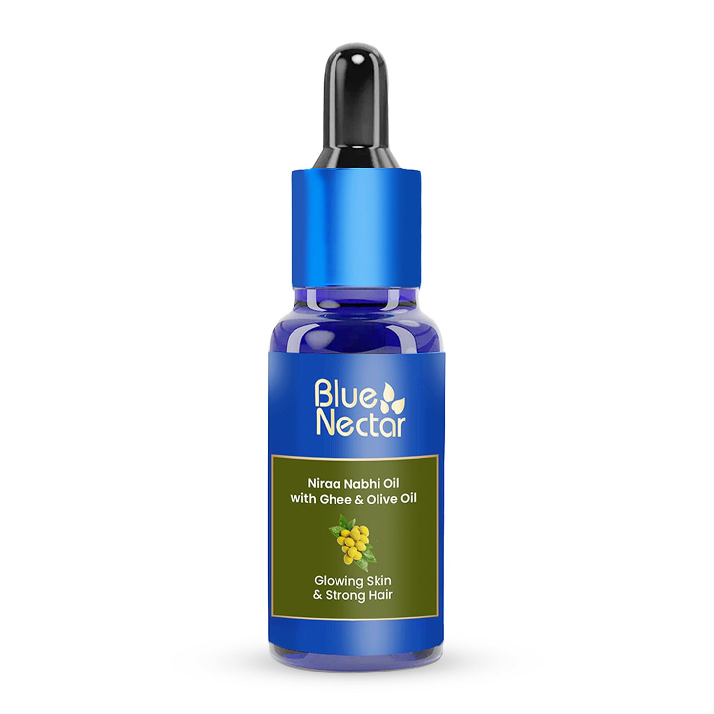 Nabhi Oil with Ghee & Olive Oil for Skin Glow & Strong Hair (22 Herbs) 10ml