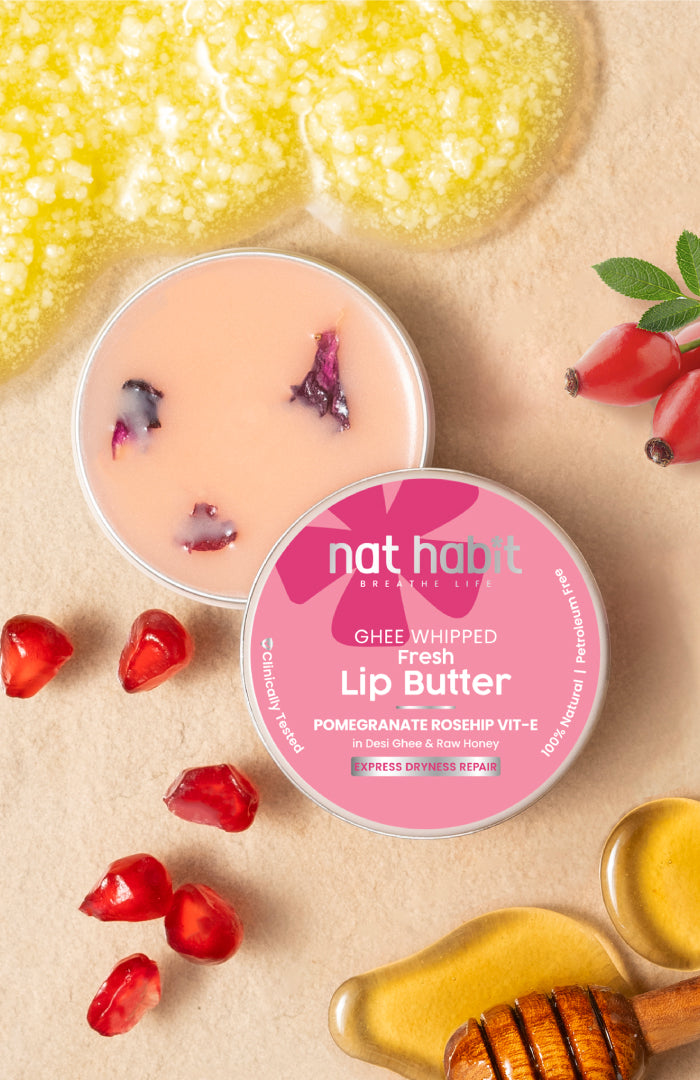 Pomegranate Rosehip Vit-E Lip Butter 8g × 1