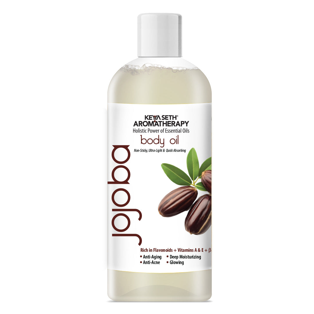 Jojoba Body Oil - Anti-Ageing, Anti-Acne, Deep Moisturizing For Glowing Skin; Non-Sticky, Quick-Absorbing 400ml