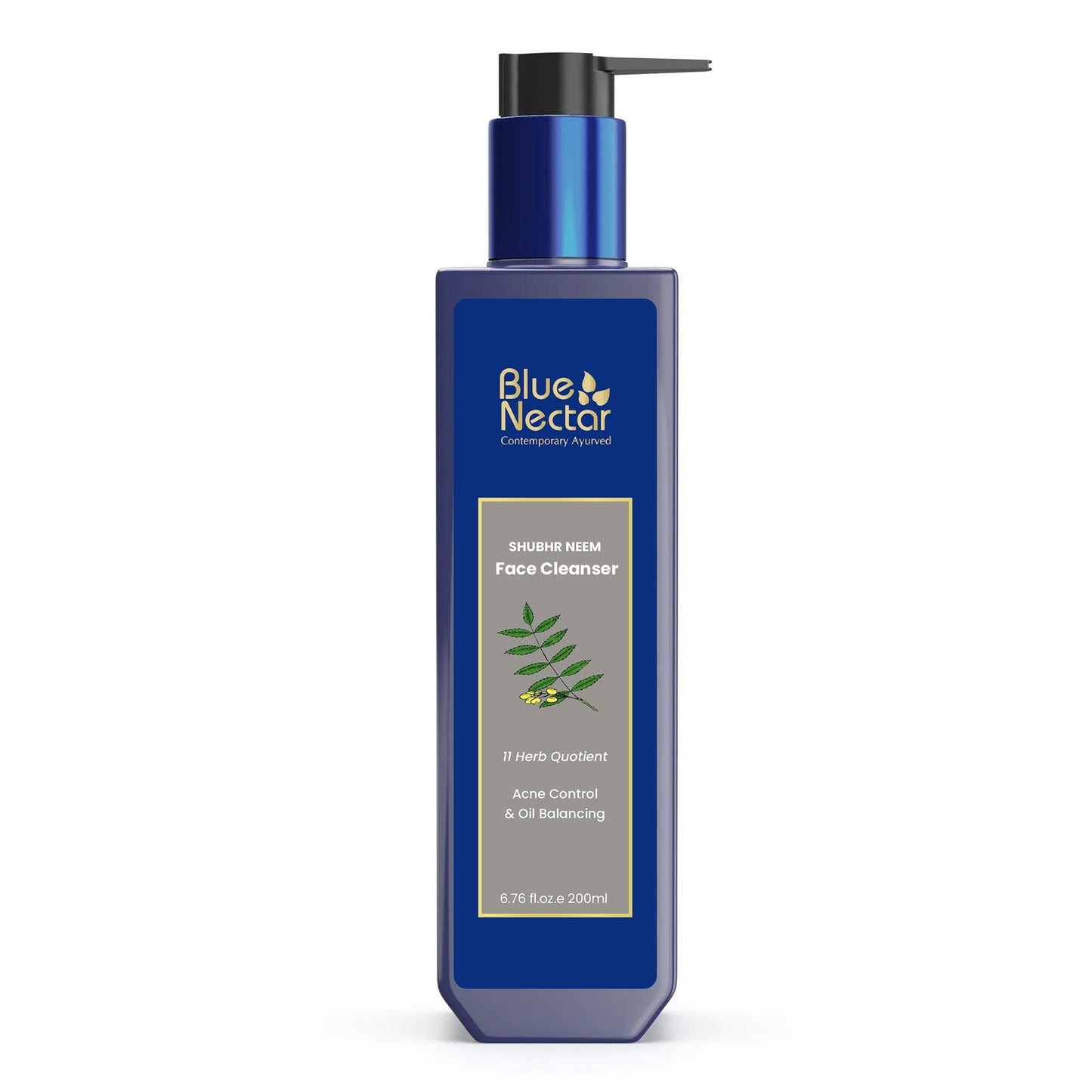 Shubhr Neem Pimple Face Wash for Acne Control & Oil Balancing (11 Herbs) 200ml