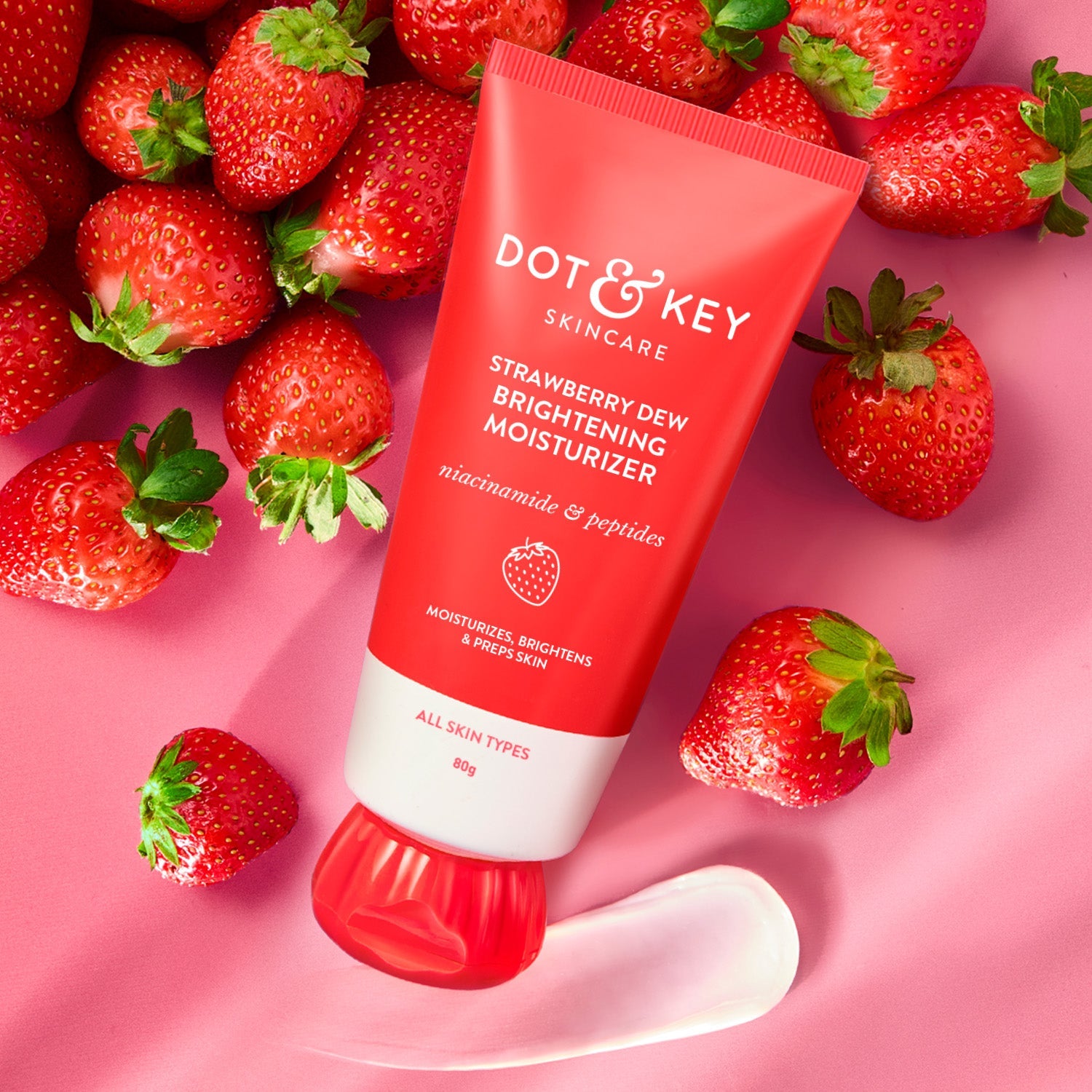 Strawberry + Niacinamide Moisturizer 80g