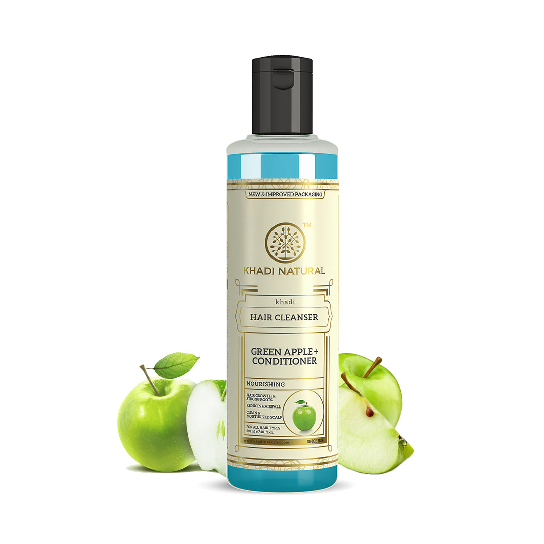 Green Apple Conditioner With Hair Cleanser 210ml