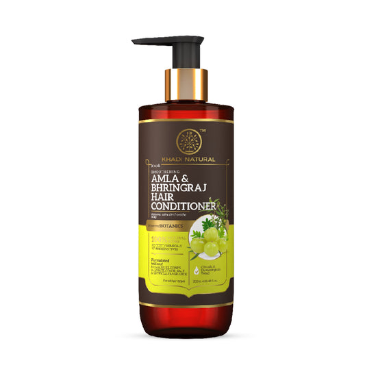 Amla & Bhringraj Hair Conditioner - Paraben, Silicones, Sulphate, Color, Salt & Artificial Fragrance Free 310ml