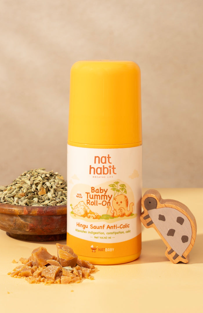 Hingu Saunf Anti-Colic Tummy Roll-On 40ml