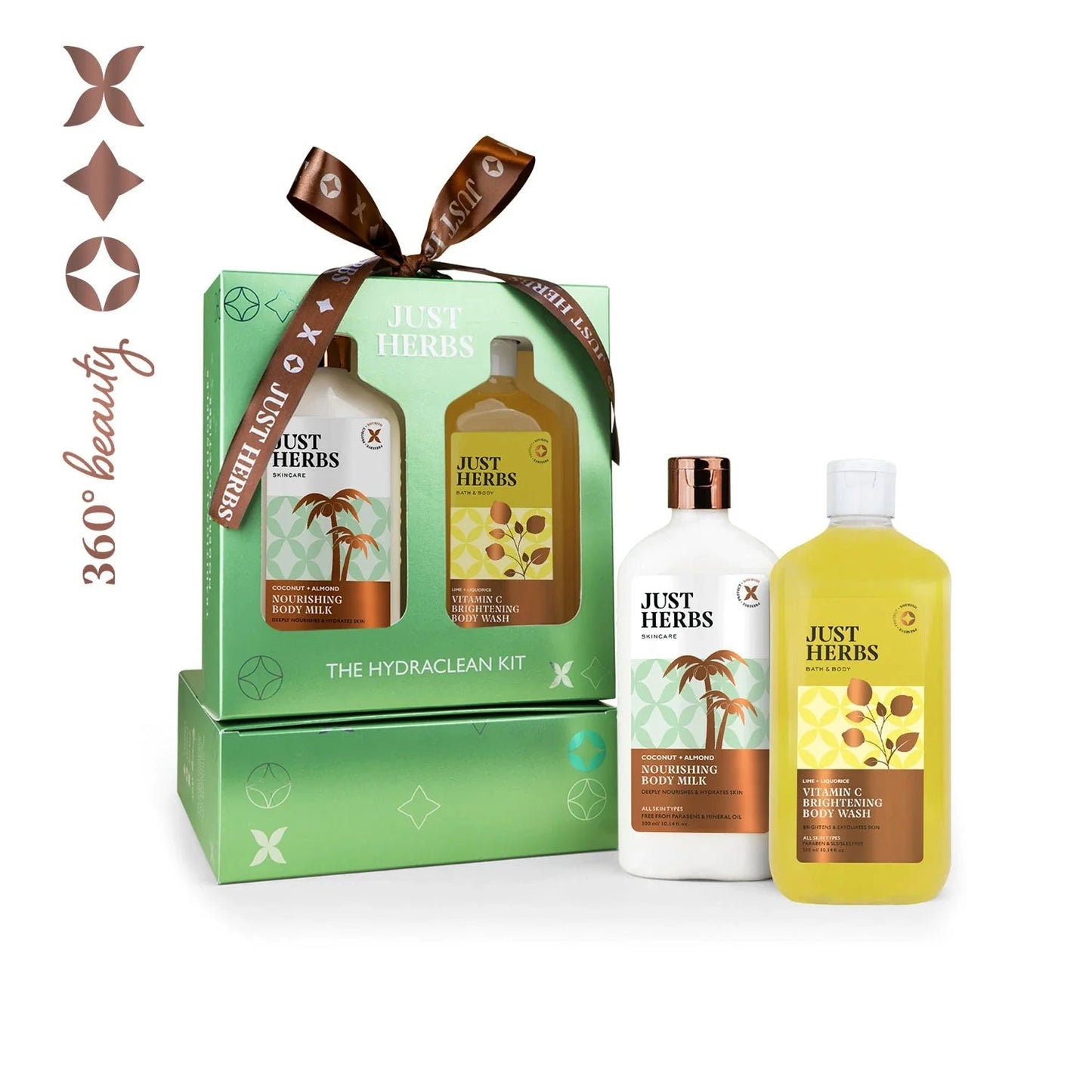 【Just Herbs】 The Hydraclean Kit: Spotless Skin Set｜ハイドラクリーン キット：スポットレス スキンセット
