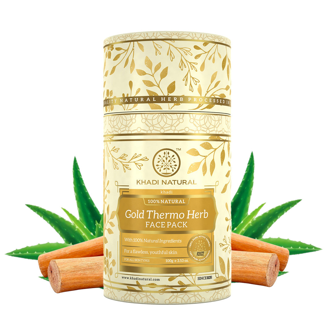Gold Thermo Herb Skin Tightning Face Pack 100gm