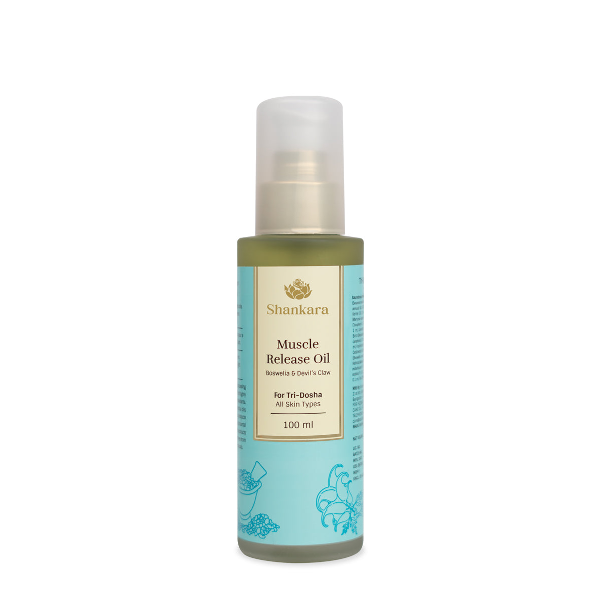 【Shankara Naturals India】 Muscle Release Oil｜ マッスル リリース オイル｜ 100ml