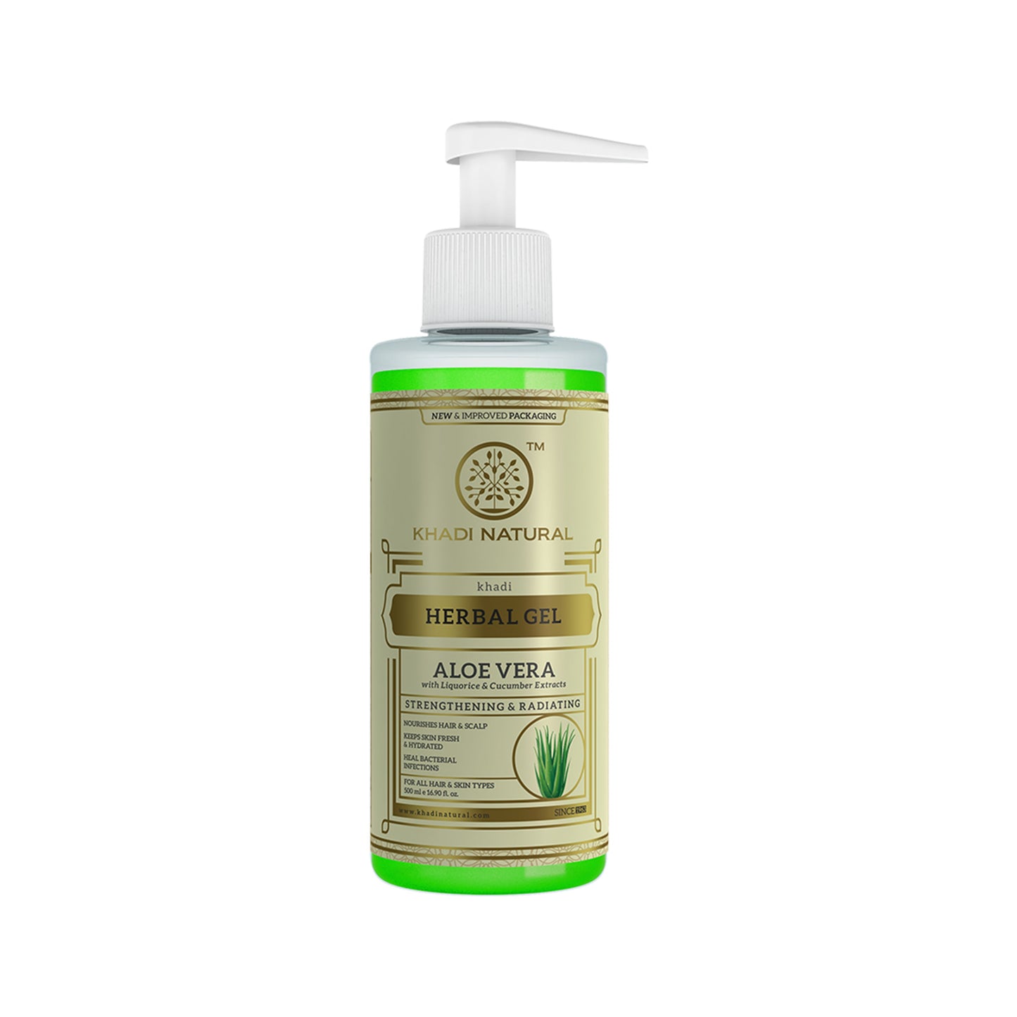 Aloe Vera Gel With Liquorize & Cucumber Extracts 500ml
