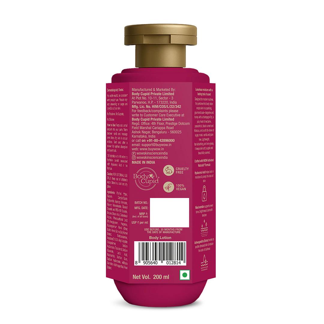 Midnight Silk Perfume Body Lotion Luxurious Hydration & Elegance 200ml