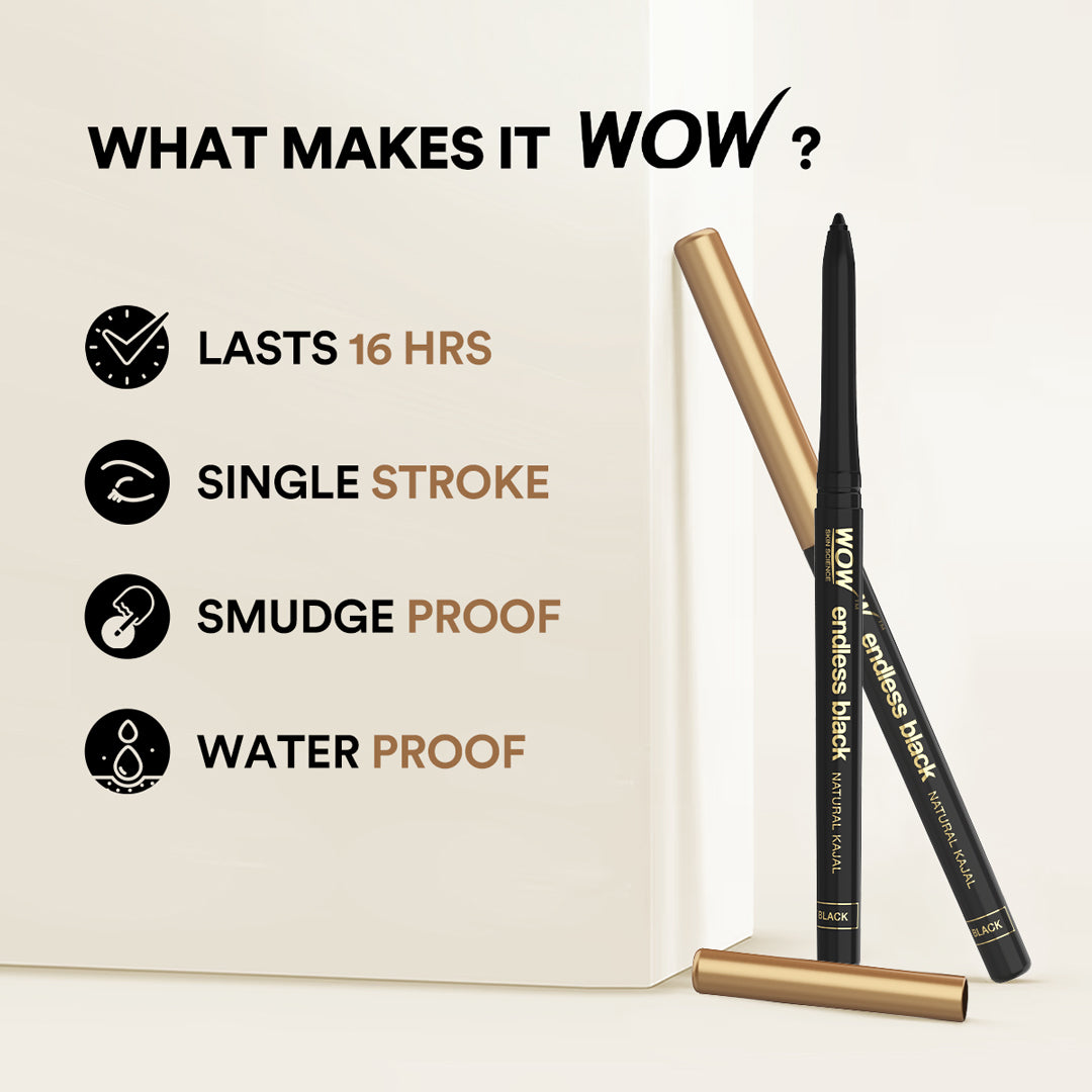 Endless Black Natural Kajal 0.70g